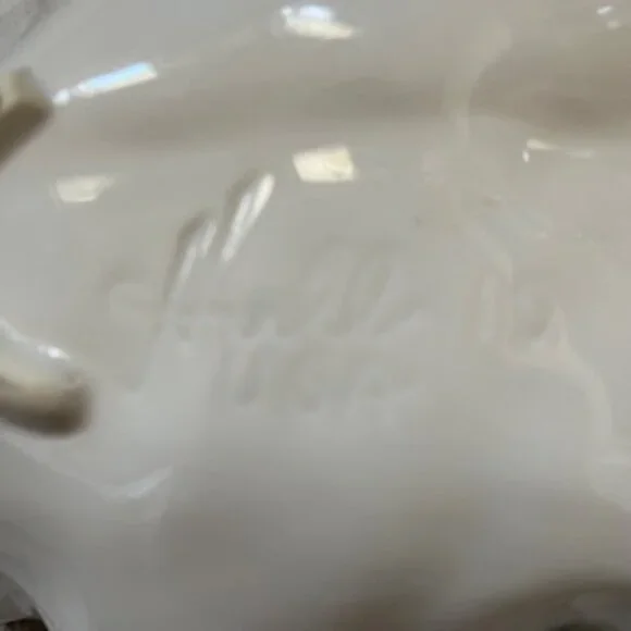 Vintage Hull Leaf Shaped Grape Pattern Large Serving Dish Bowl/Tray - Picture 3 of 7